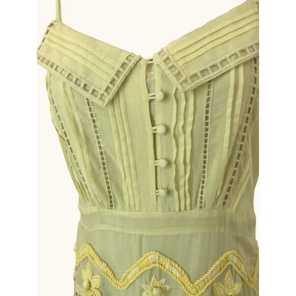 MINT by Jody Arnold ( Anthropology) long / maxi dress size 0 strappy - Picture 3 of 9